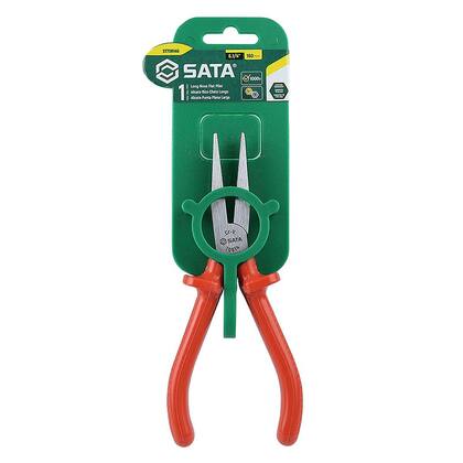 Imagem de Alicate Bico Chato Longo 6.1/4" Sata ST70614G