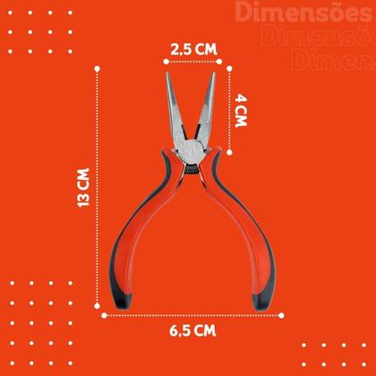 Imagem de Alicate Bico Fino Emborrachado