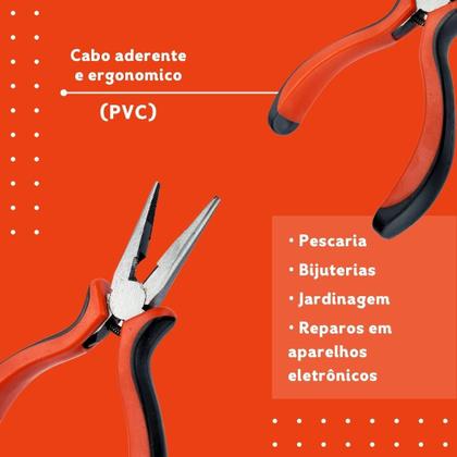 Imagem de Alicate Bico Fino Emborrachado