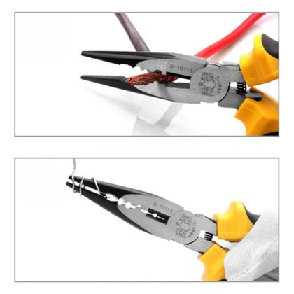 Imagem de Alicate Bico Meia Cana 8 Polegadas Multiuso Profissional