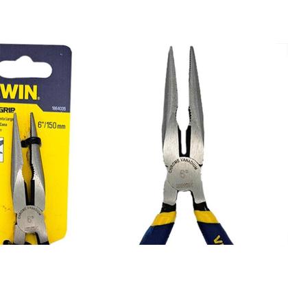 Imagem de Alicate Bico Meia Cana Irwin 6'' Cromo Vanadio Uso Geral