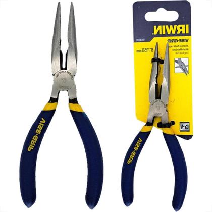 Imagem de Alicate Bico Meia Cana Irwin 6'' Cromo Vanadio Uso Geral
