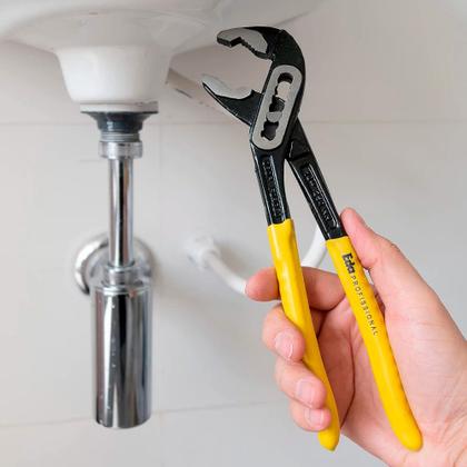 Imagem de Alicate Bico Papagaio Bomba D'Água 10" Cromo Vanádio Eda