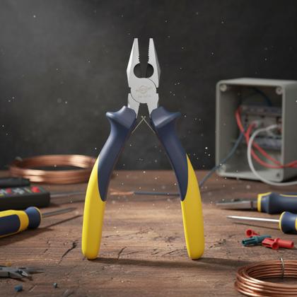 Imagem de Alicate BRASFORT Universal Polegadas 8" Polido - 8002