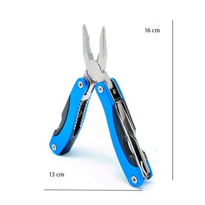 Imagem de Alicate Canivete Multiuso Multifuncional Suiço Inox Militar