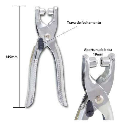 Imagem de Alicate Colocar Aplicar Ilhós Scrapbook Cartonagem Patchwork