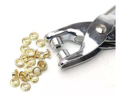 Imagem de Alicate Colocar Aplicar Ilhós Scrapbook Cartonagem Patchwork