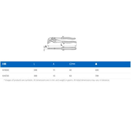 Imagem de Alicate Com Bico Regulador Unior Bike Tools Ref. 615032