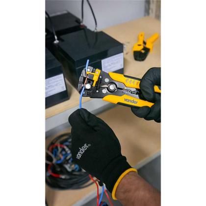 Imagem de Alicate Corte Desencapador Crimpador De Fios 8 203mm Vonder