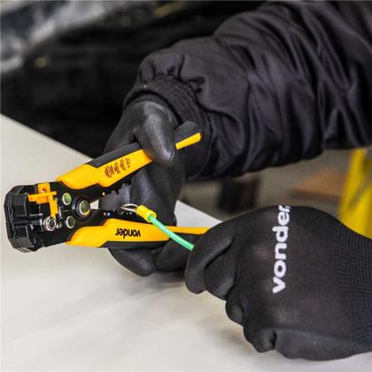 Imagem de Alicate Corte Desencapador Crimpador De Fios 8 203mm Vonder