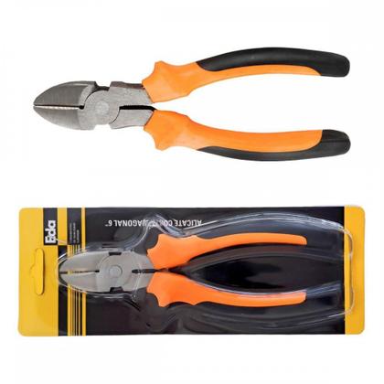 Imagem de Alicate Corte Diagonal Eda 6'' Laranja/Preto - 8Vn