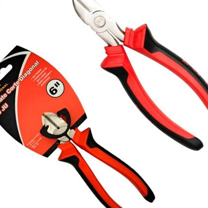 Imagem de Alicate Corte Diagonal Eda 6'' Profissional Cromo Vanadio - 9Ju