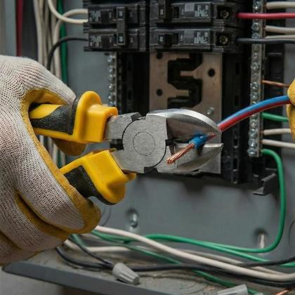Imagem de Alicate Corte Diagonal Eletricista 6 Polegadas Profissional