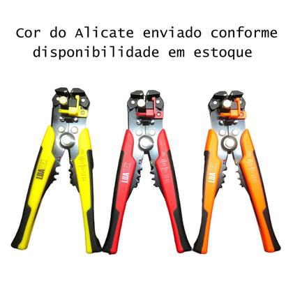 Imagem de Alicate Crimpador descascador Fio Profissional Multifuncional Com 10 RJ45 Ethernet