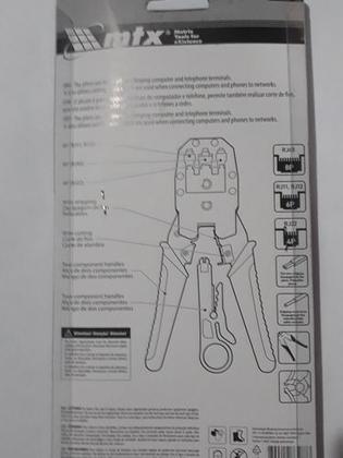 Imagem de Alicate Crimpador P/ Terminais Mtx