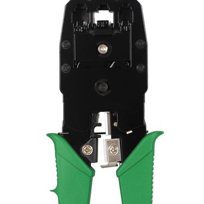 Imagem de Alicate Crimpar Conectores De Rede E Telefone Rj45 Rj12 Rj11