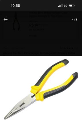 Imagem de Alicate de bico 6 polegadas Resistente