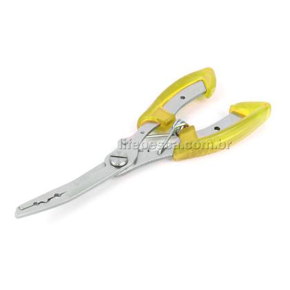 Imagem de Alicate De Bico Multifuncional Fishing Plier 16cm - Várias Cores