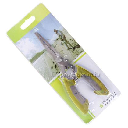Imagem de Alicate De Bico Multifuncional Fishing Plier 16cm - Várias Cores