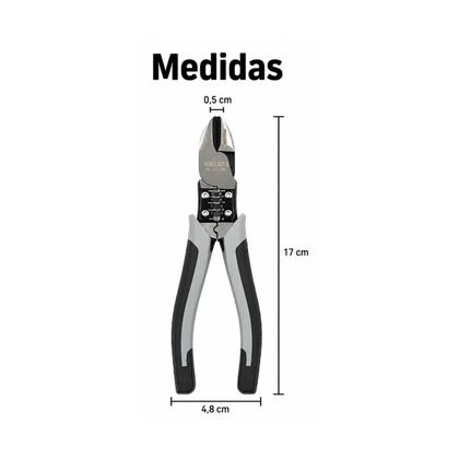 Imagem de Alicate De Corte Diagonal 7 Polegadas Profissional Deluxe -