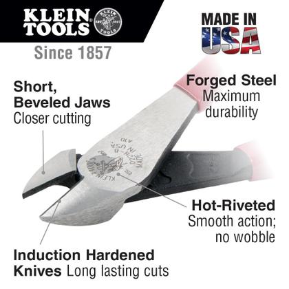 Imagem de Alicate de corte diagonal Klein Tools D2000-28 de 8 polegadas