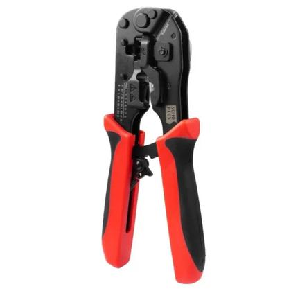 Imagem de Alicate De Crimpagem Rj-45 De Passagem Sohoplus Vermelho