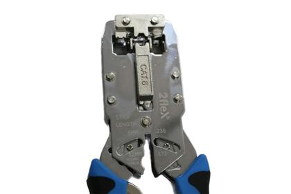 Imagem de Alicate de Crimpar RJ11 e RJ45 com Catraca 2 Flex 2F-N6/8P+