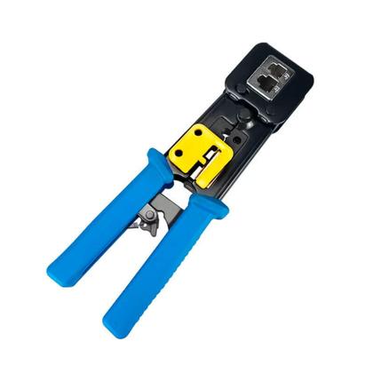 Imagem de Alicate de Crimpar RJ45, RJ12 e RJ11 Azul
