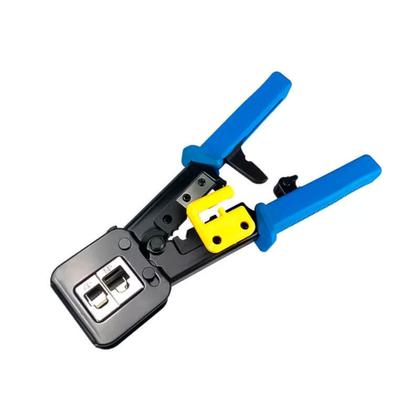 Imagem de Alicate de Crimpar RJ45, RJ12 e RJ11 Azul