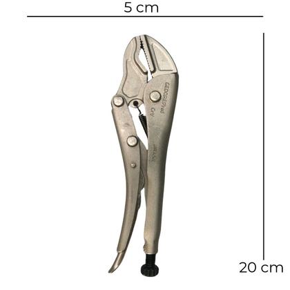 Imagem de Alicate De Pressão Boca Triangular 10 Pol R27210010 3301832 Gedore Red