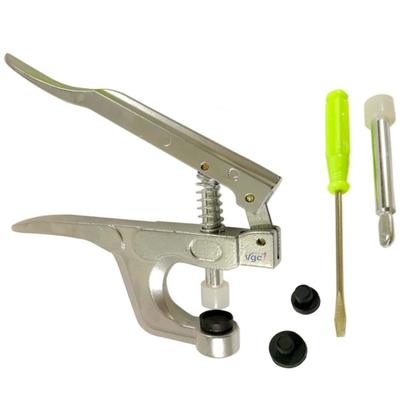 Imagem de Alicate de pressão para aplicar botões ritas 10 12 15