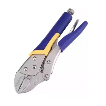 Imagem de Alicate De Pressão Profissional 10 Polegadas Em Aço Reforçado Cabo Emborrachado