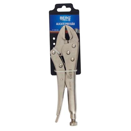 Imagem de Alicate De Pressão Reta 9 Polegadas - BERG TOOLS