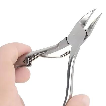 Imagem de Alicate de Unha Profissional Inox Cortador de Unhas Manicure e Pedicure