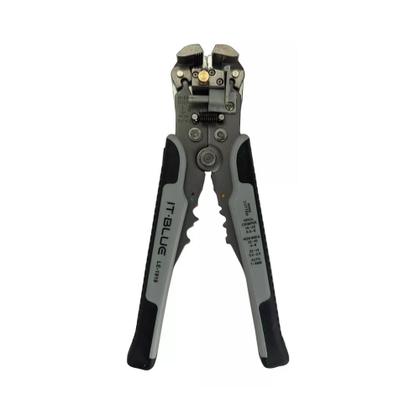 Imagem de Alicate Decapador Cortador E Crimpador De Fios Profissional Cabos Batente Cabo Ergonômico Reforçado