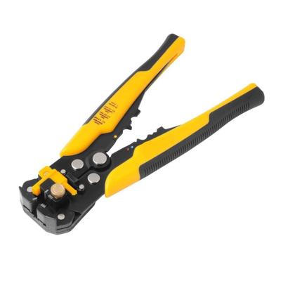 Imagem de Alicate Decapador de Fio Corta Descasca Cabo Profissional Cortador Crimpador Bomder