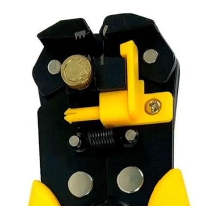 Imagem de Alicate descascador e crimpador de fios - Bomder