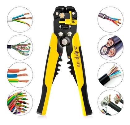 Imagem de Alicate Desencapador Crimador Automático De Fios 5 Em 1