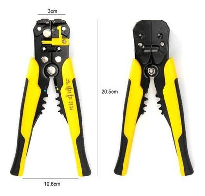Imagem de Alicate Desencapador Crimador Automático De Fios 5 Em 1