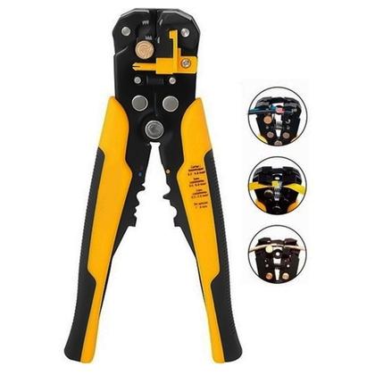 Imagem de Alicate Desencapador Crimador Automático de fios 5 em 1