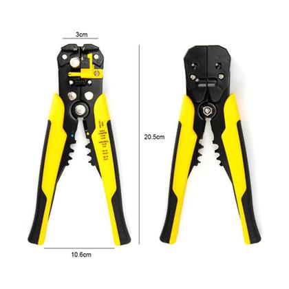 Imagem de Alicate Desencapador Crimador Automático de fios 5 em 1