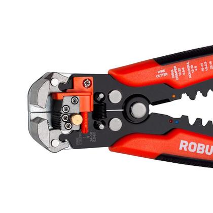 Imagem de Alicate Desencapador Crimpador e Cortador de Fios Automático 3370163 ROBUST
