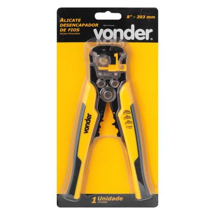 Imagem de Alicate Desencapador de Fios 8" Vonder 3686000008