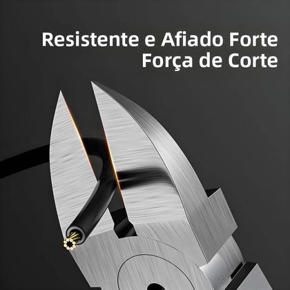Imagem de Alicate Diagonal Universal De 4 a 6 Polegadas Cortador De Fios Ferramenta Multifuncional Mini Para