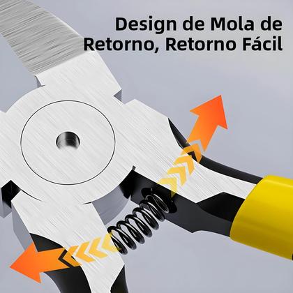 Imagem de Alicate Diagonal Universal De 4 a 6 Polegadas Cortador De Fios Ferramenta Multifuncional Mini Para