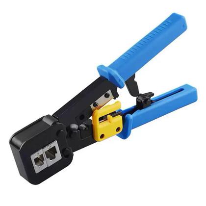 Imagem de Alicate Easy Crimp Rj45 / Rj11 / Rj12 Com Catraca Auxiliar