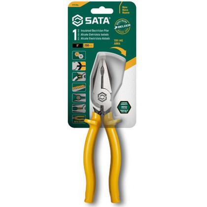 Imagem de Alicate eletricista isolado 8 polegadas sata
