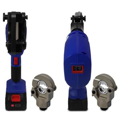 Imagem de Alicate Elétrico Hidráulico EZ-45A/300  Cripagem e Corte de Cabos com Bateria e Maleta