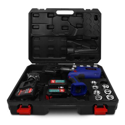 Imagem de Alicate Elétrico Hidráulico EZ-45A/300  Cripagem e Corte de Cabos com Bateria e Maleta