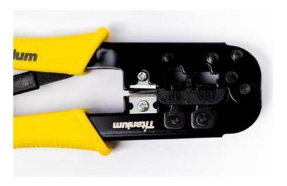 Imagem de Alicate Grimpador P/ Terminais RJ11-RJ4 Titanium